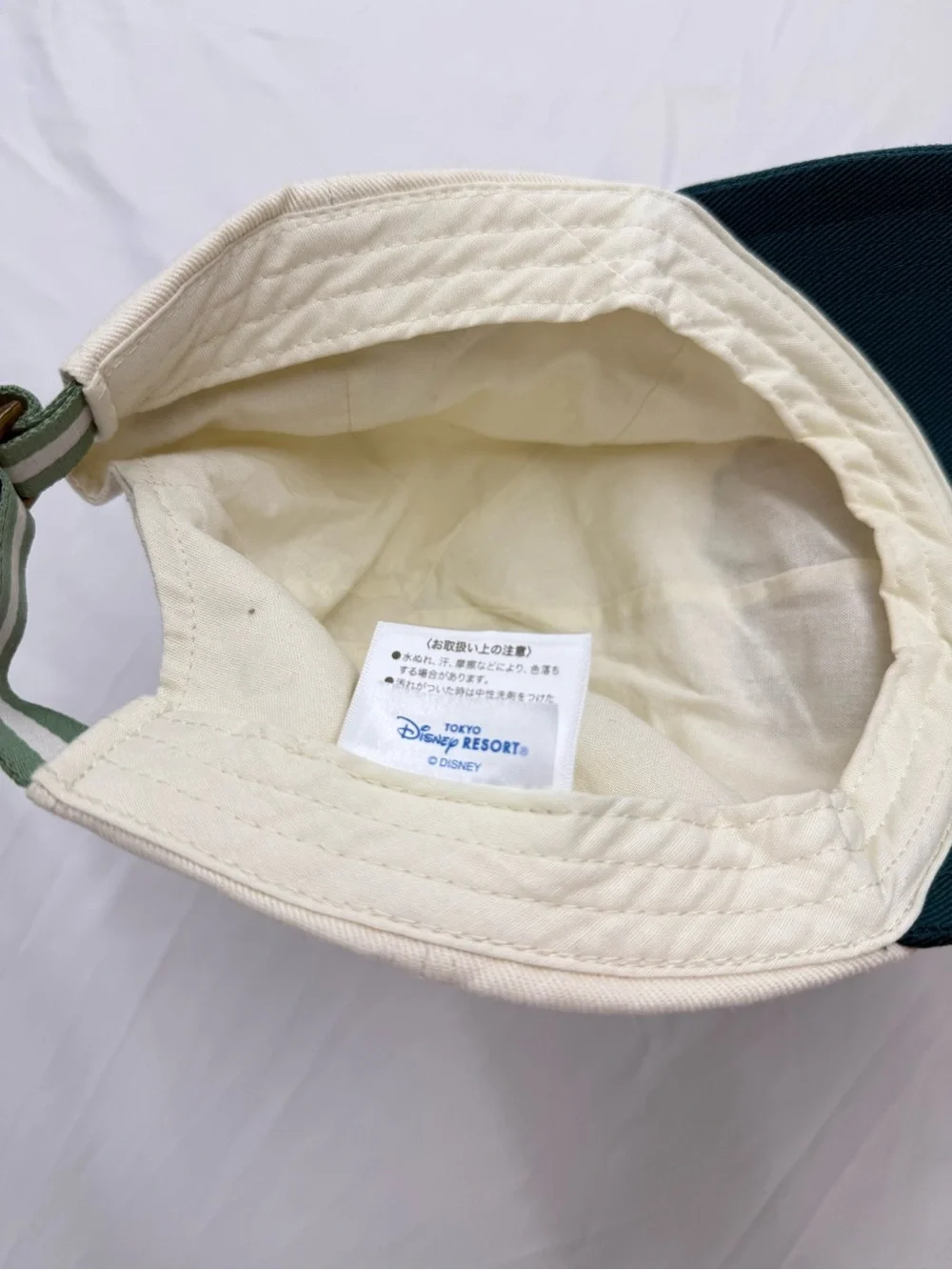 Disney Tokyo Resort ' Cap in Cream & Teal